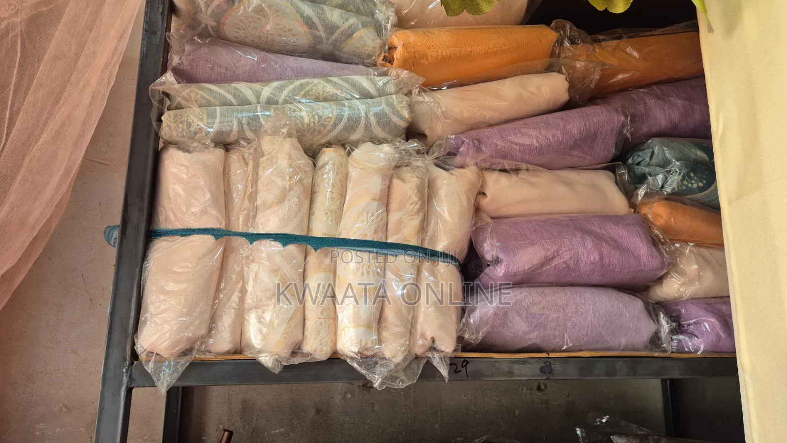 2 PC Ready Made Shading Curtains for Dining Room Bedroom 1.5m Each