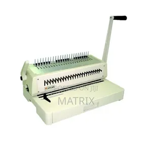 Atlas Heavy Duty Plastic Comb Binding Machine.