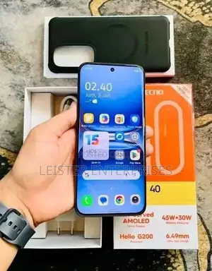 New Tecno Spark 40 Pro+ 256 GB Black