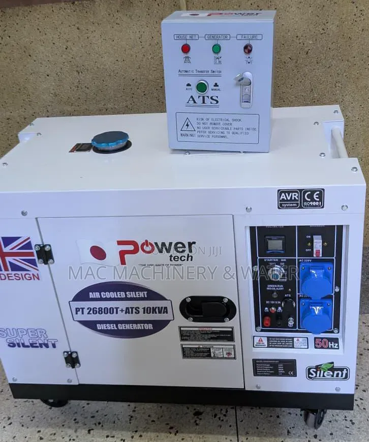Diesel Generator 10kva Standby Automatic Ats System