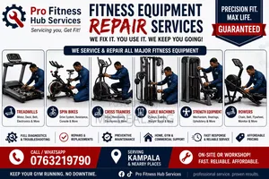 Gym Equipment Repair in Kampala. Treadmill, Bike, Cable Machine Fix