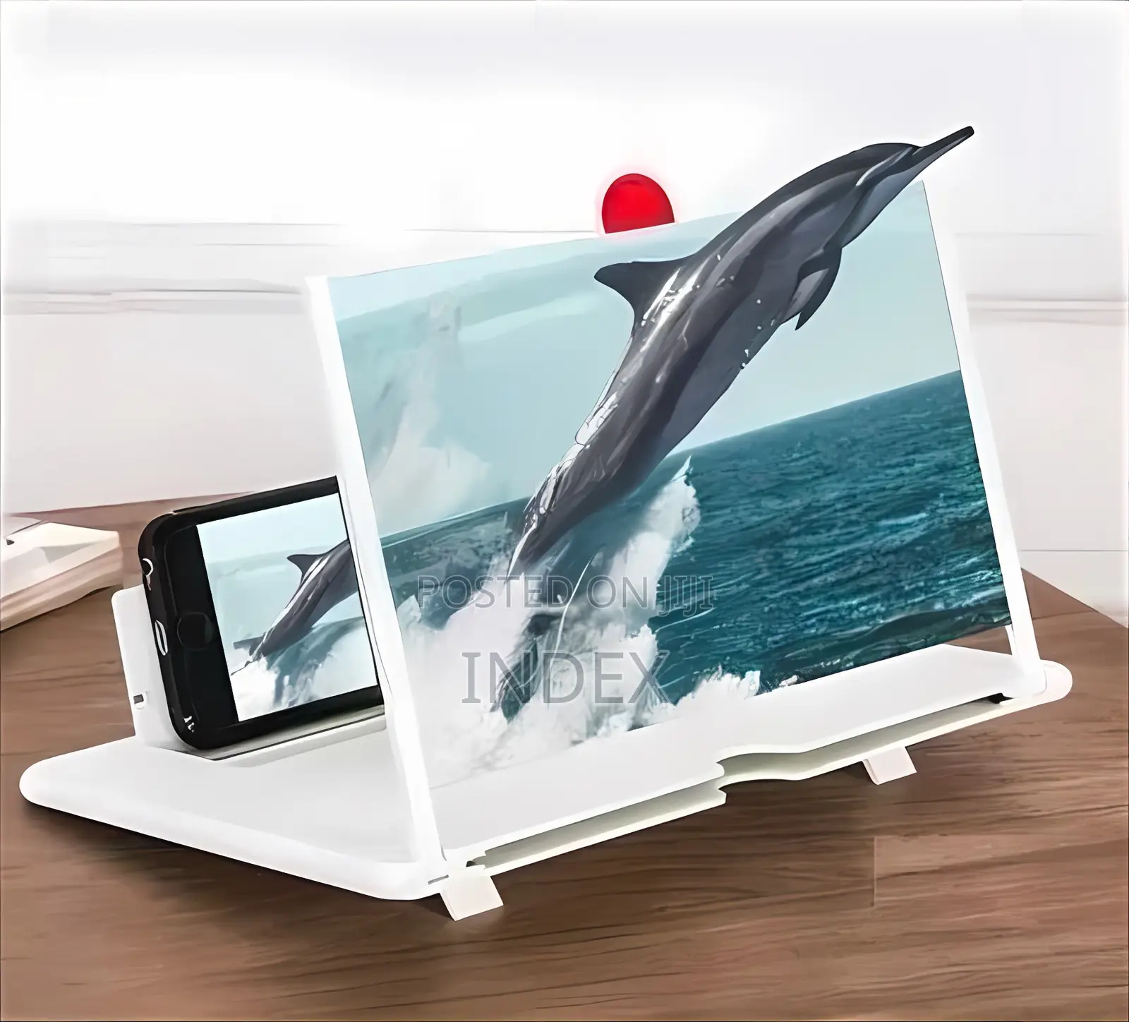 3d Mobile Phone Screen Magnifier, Amplifier With Holder Stand