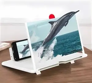 3d Mobile Phone Screen Magnifier, Amplifier With Holder Stand