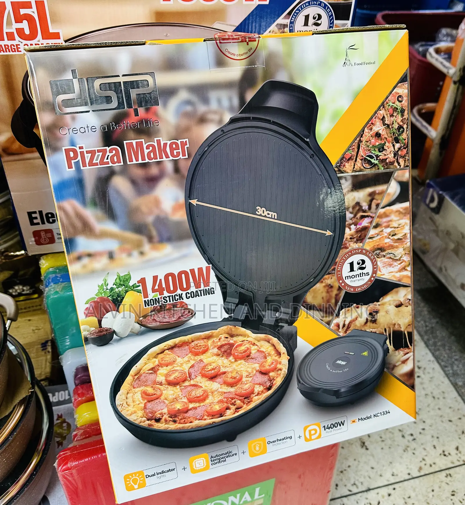 Electric Pizza Maker