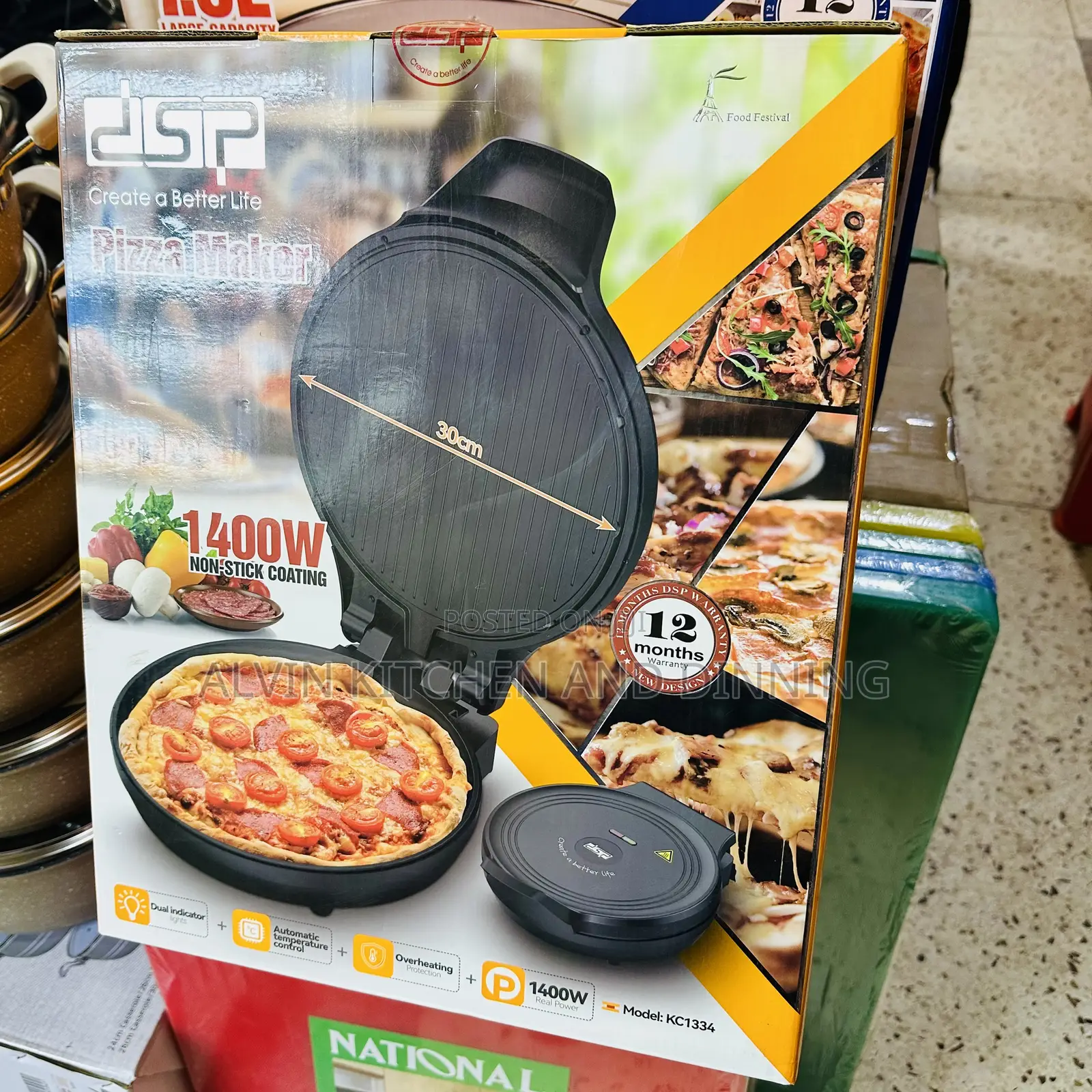 Electric Pizza Maker