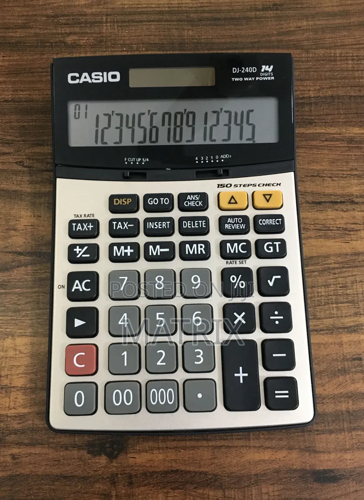 Casio Business Calculations 14-Digit Desktop Calculator