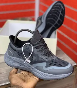 Gray Version of Nike Trainers