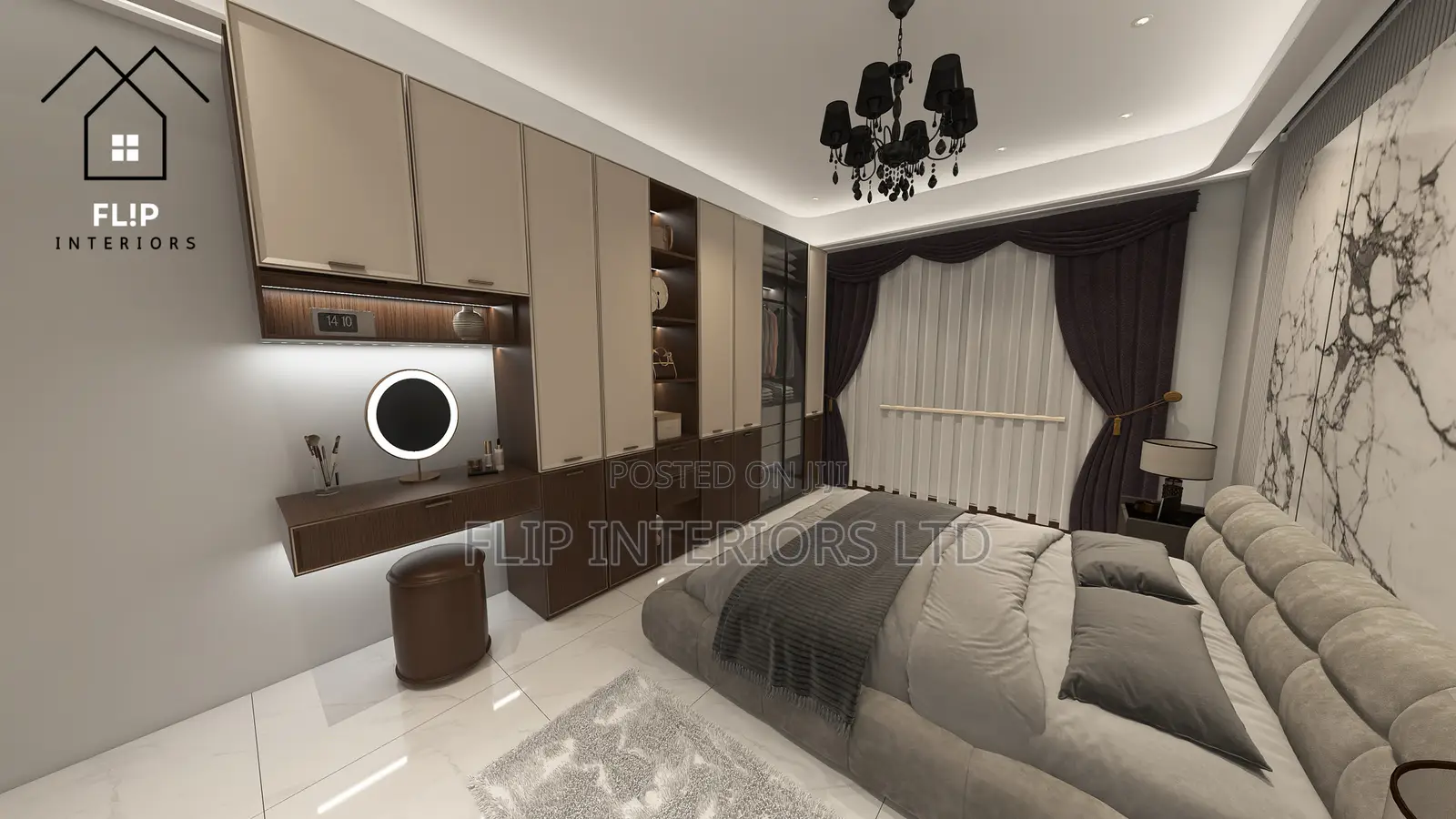 Luxury Built-in Wardrobes | Custom Wall Drops Installation