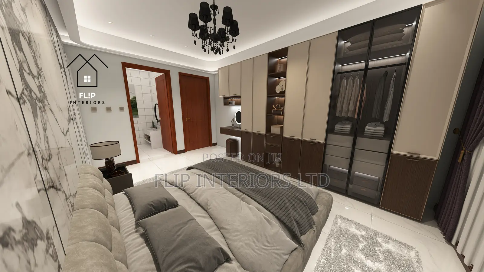 Luxury Built-in Wardrobes | Custom Wall Drops Installation