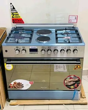 Blueflame 90by60cm 4 Gas Burners and 2 Electric Plates