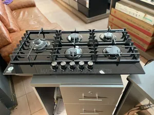 Iqra 90by60cm Gas Hob With Glass Top