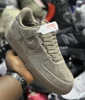 Maroon Version of Nike Air Force 1 Sneakers