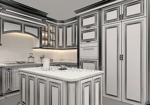 Kitchen Cabinets From 960,000/- Per Running Meter in Any Colour