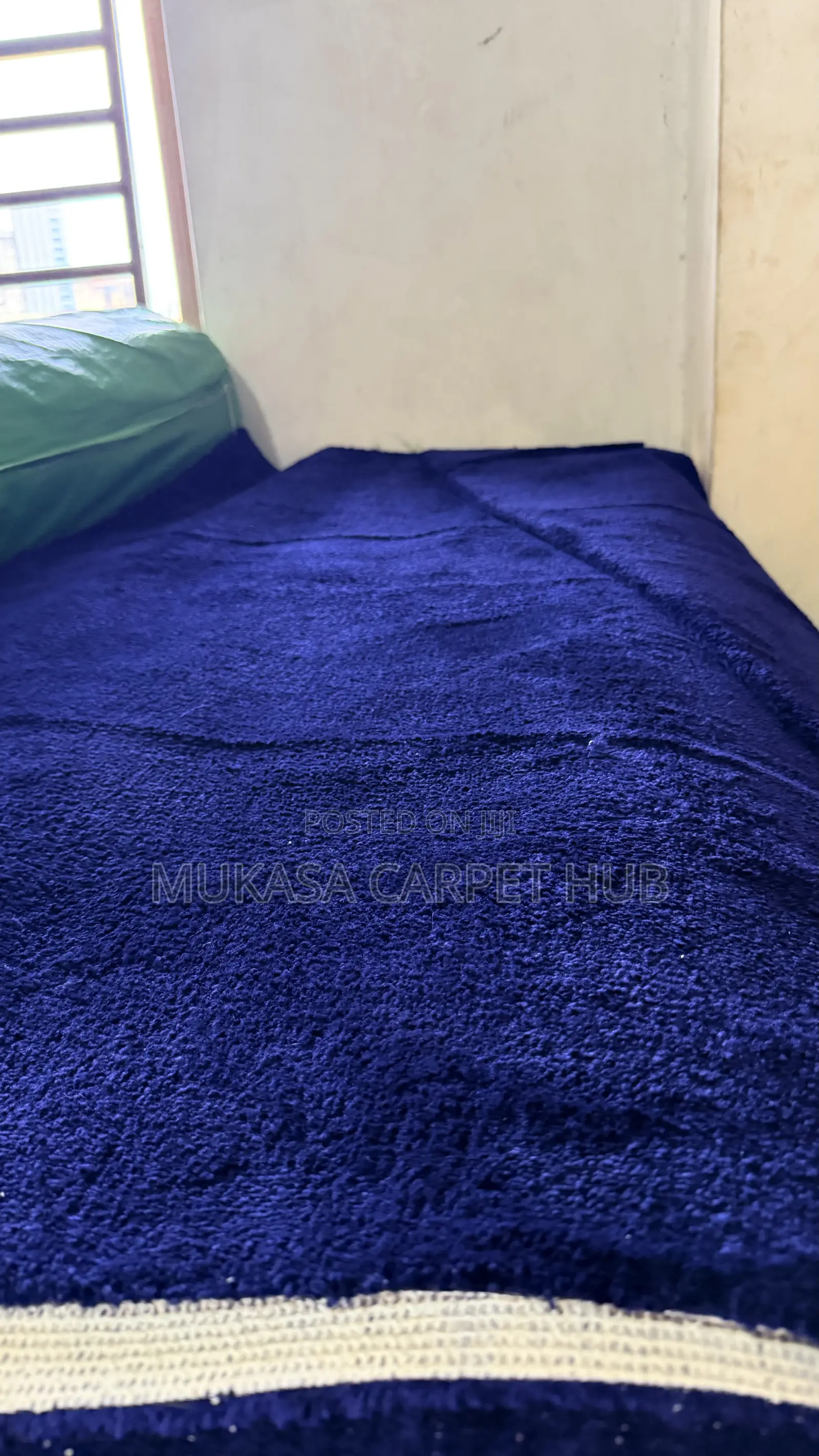 Galaxy Soft Carpet/Navy Blue–Luxury Rug for Living Room Bedroom