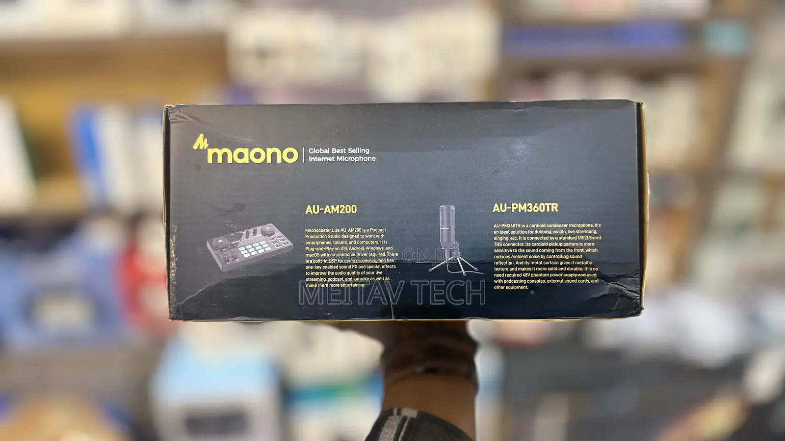 Maono Caster Lite Am200 Portable Podcast Studio