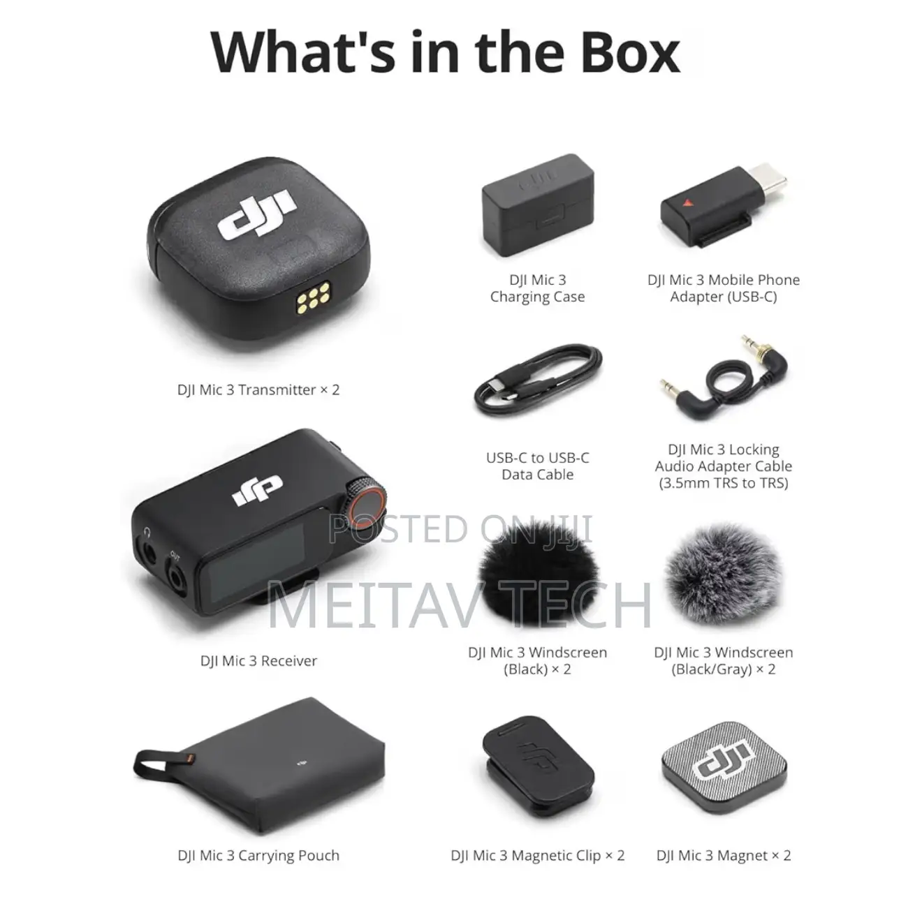 Dji Mic 3 Microphones