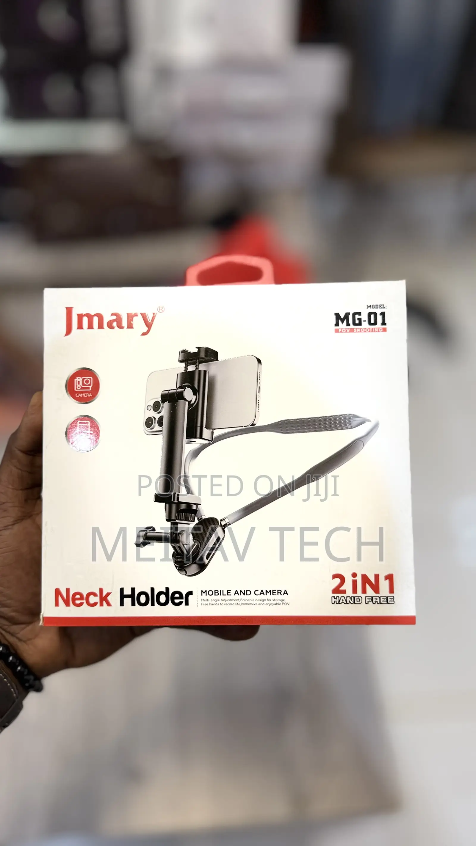 Neck Phone Holder Action Camera