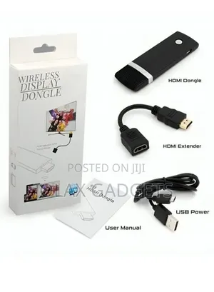 New PTV Wifi Display Dongle Hdmi Wireless Support Dlna / Miracast