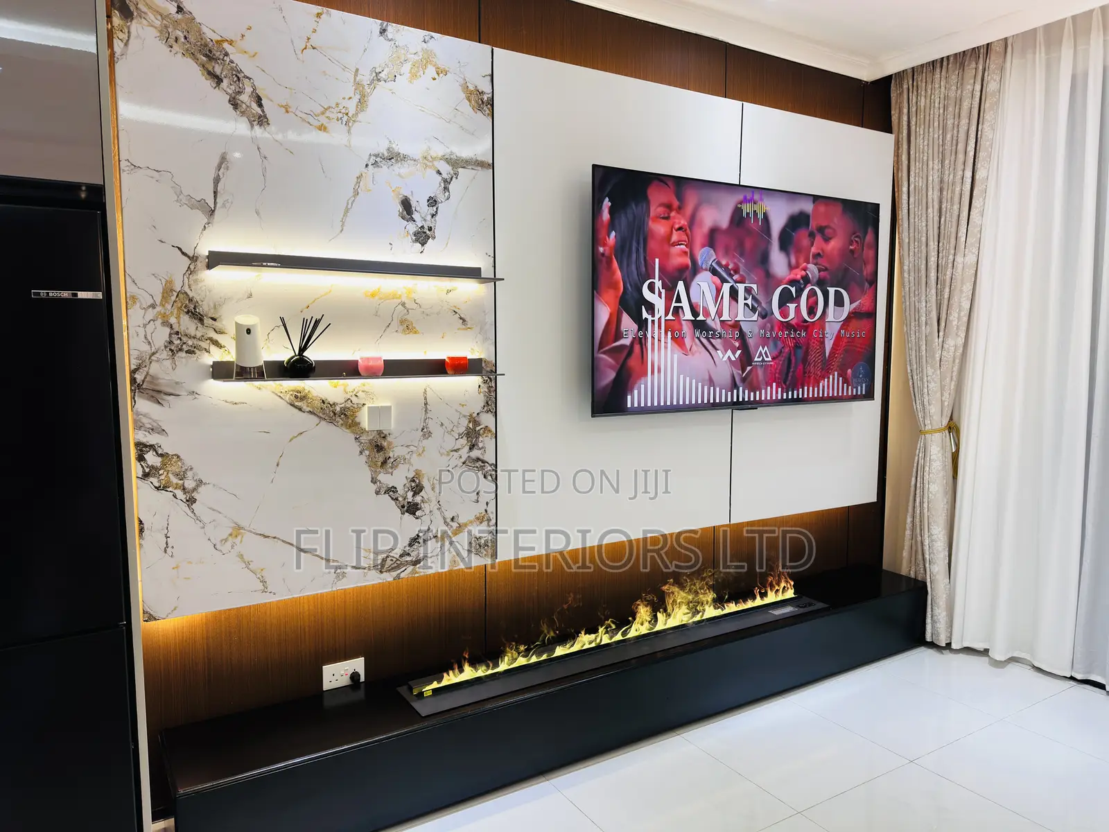 Modern Tv Wall Units | Custom Design Installation