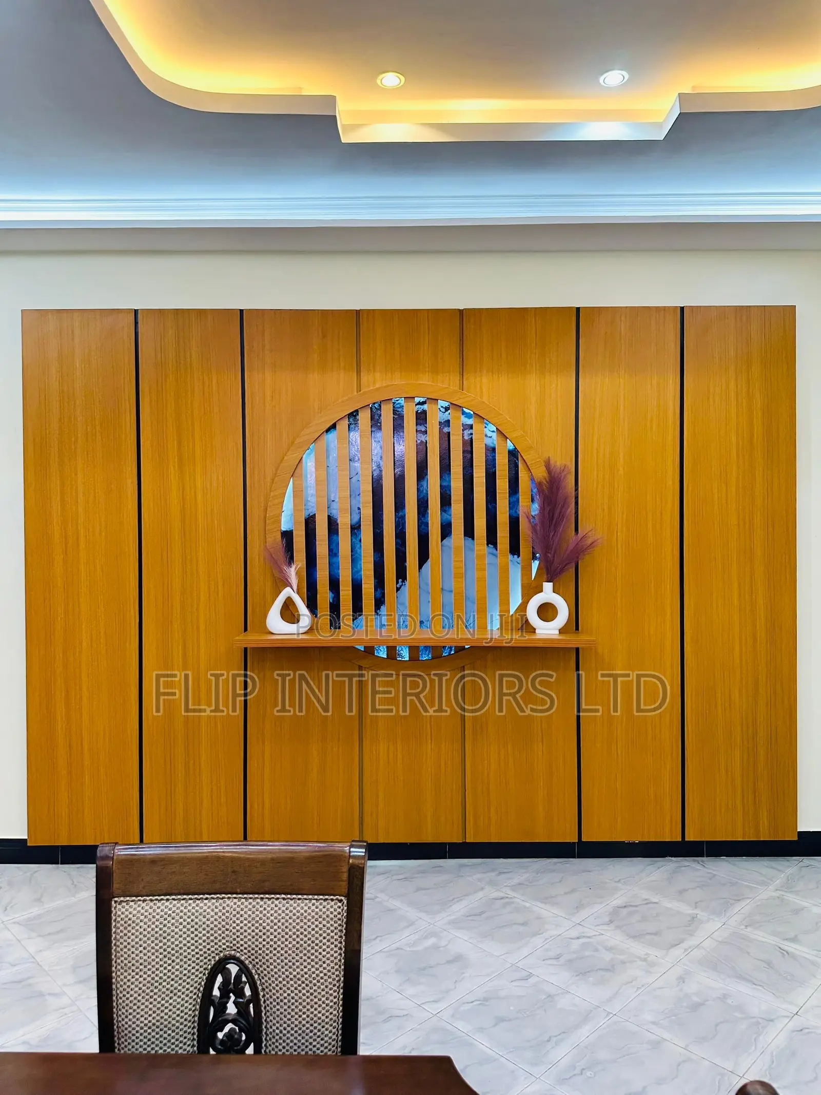 Custom Console Units | Elegant Living Room Setup