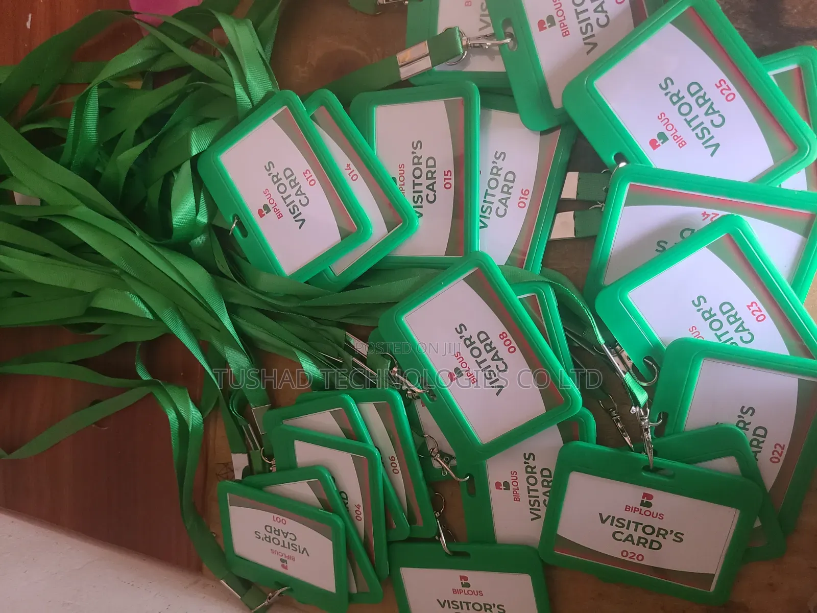 Branded Strings, Customized Lanyards, Tags, Id Holders, Visitor Ids