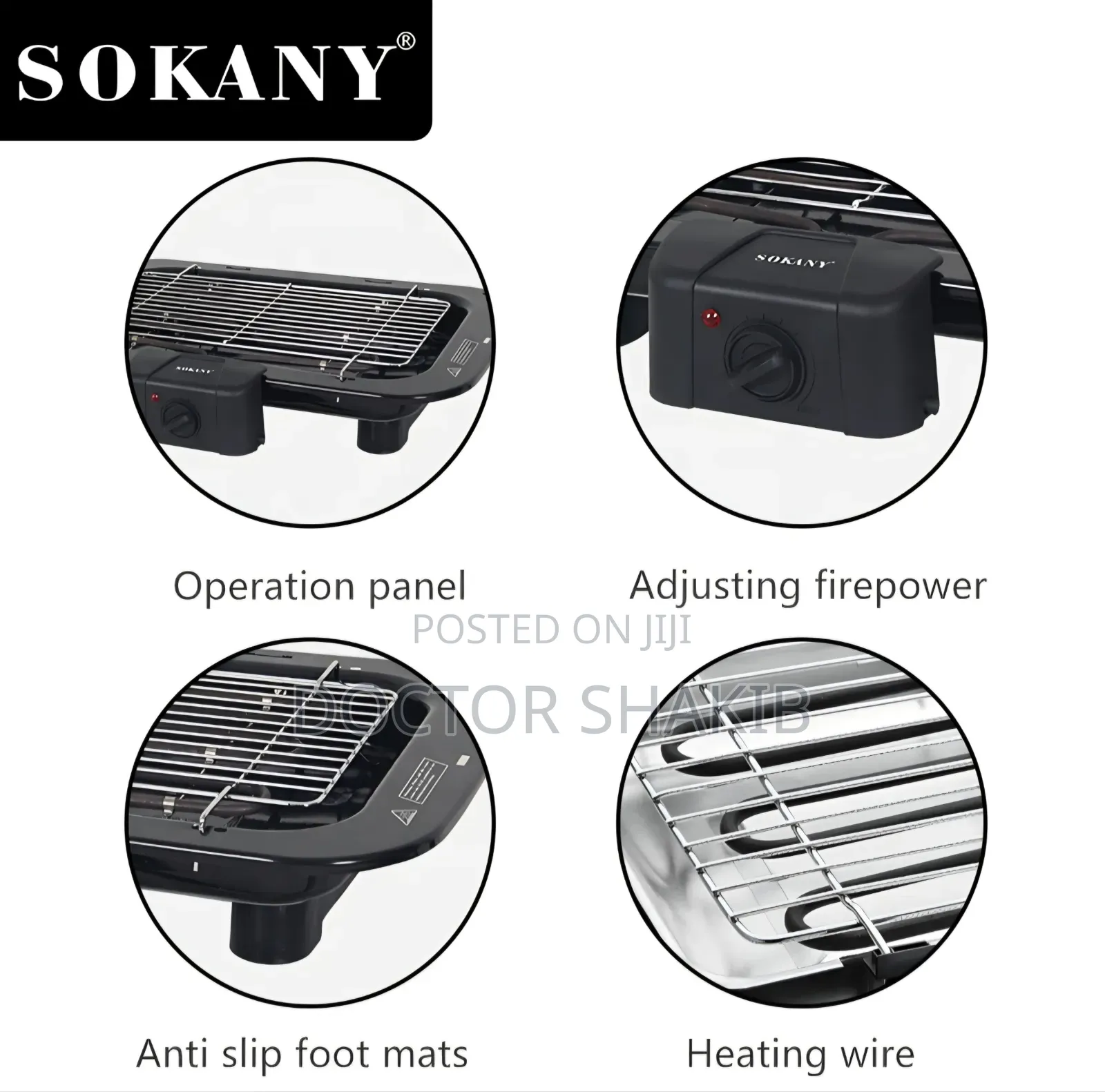Sokany Electric Barbecue Grill
