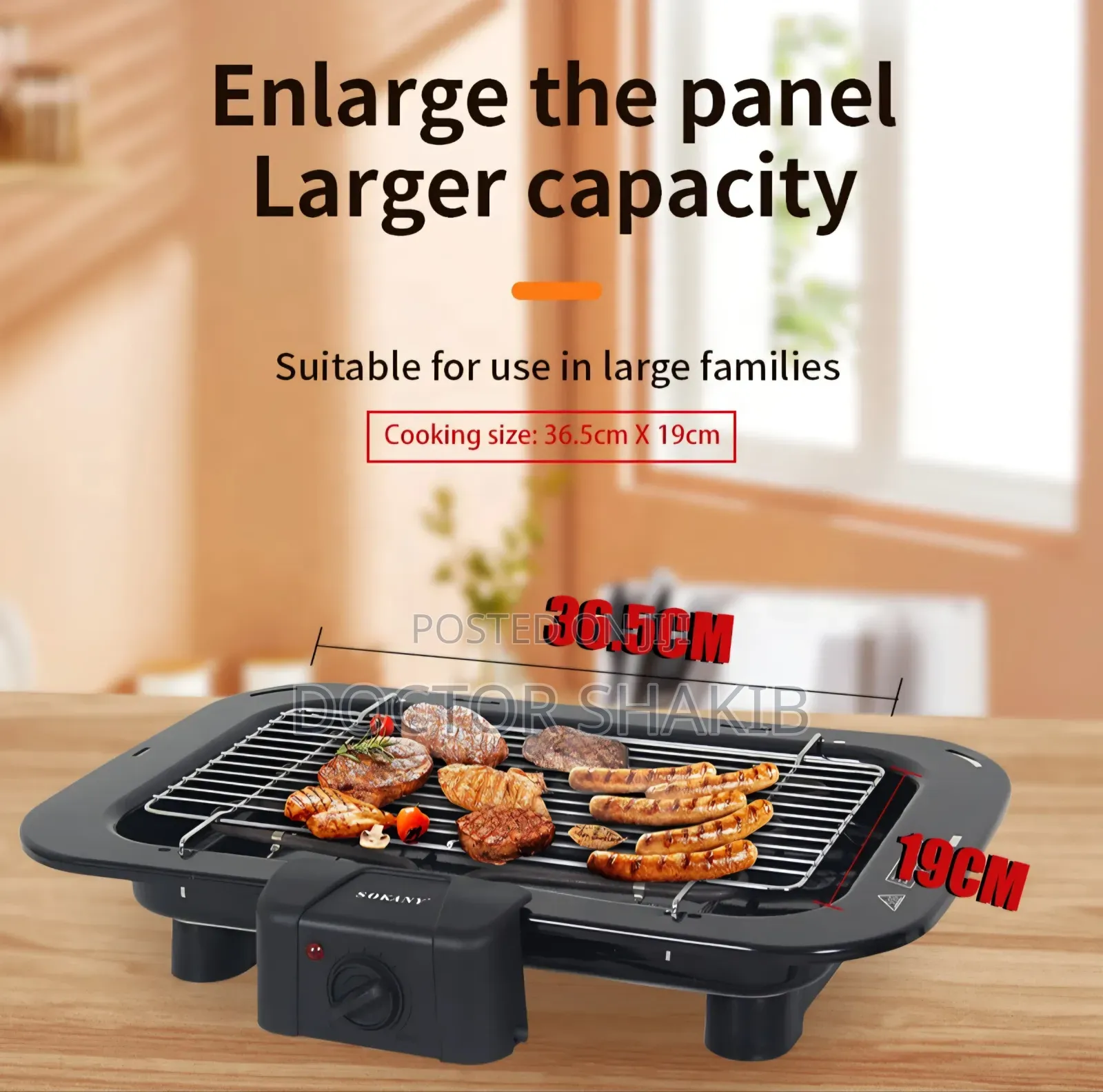 Sokany Electric Barbecue Grill