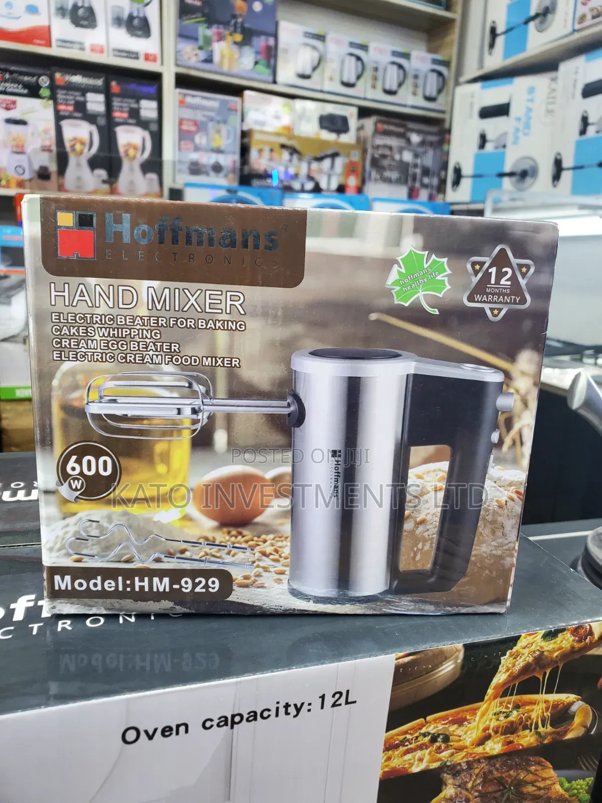 Hand Mixer Hoffmans Model Hm-929