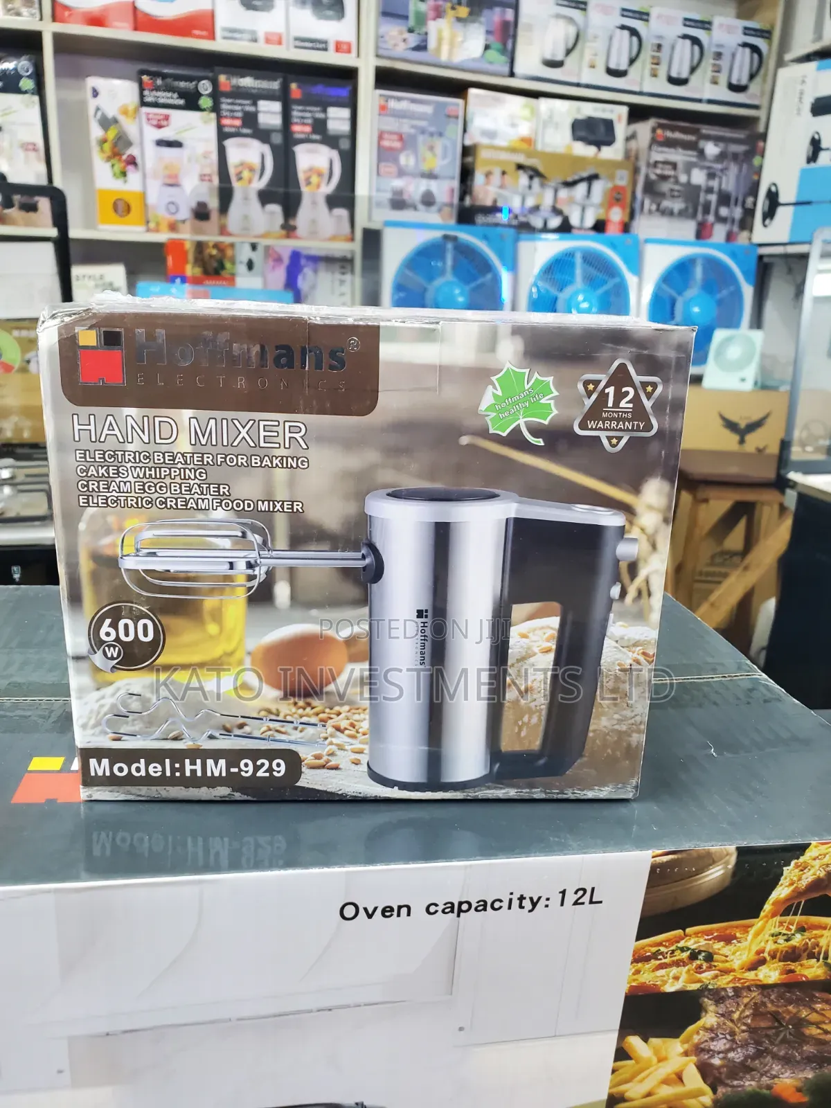 Hand Mixer Hoffmans Model Hm-929