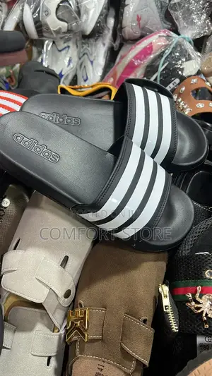 Men's Sandals in Black and White