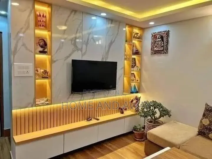 Wall Unit Tv Stands From 2,000,000/- In Any Customized Colour/Design
