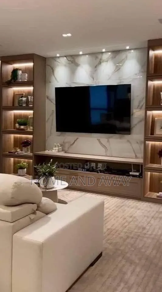 Wall Unit Tv Stands From 2,000,000/- In Any Customized Colour/Design