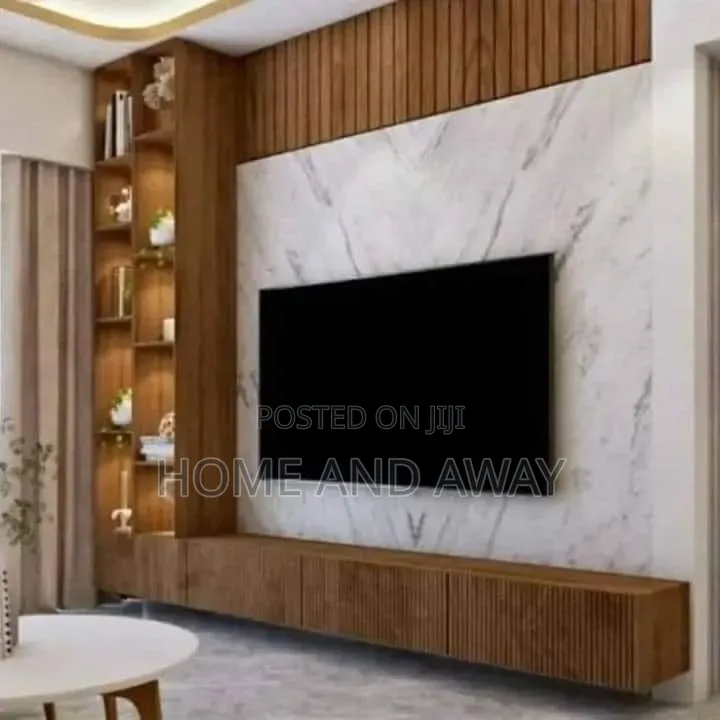 Wall Unit Tv Stands From 2,000,000/- In Any Customized Colour/Design