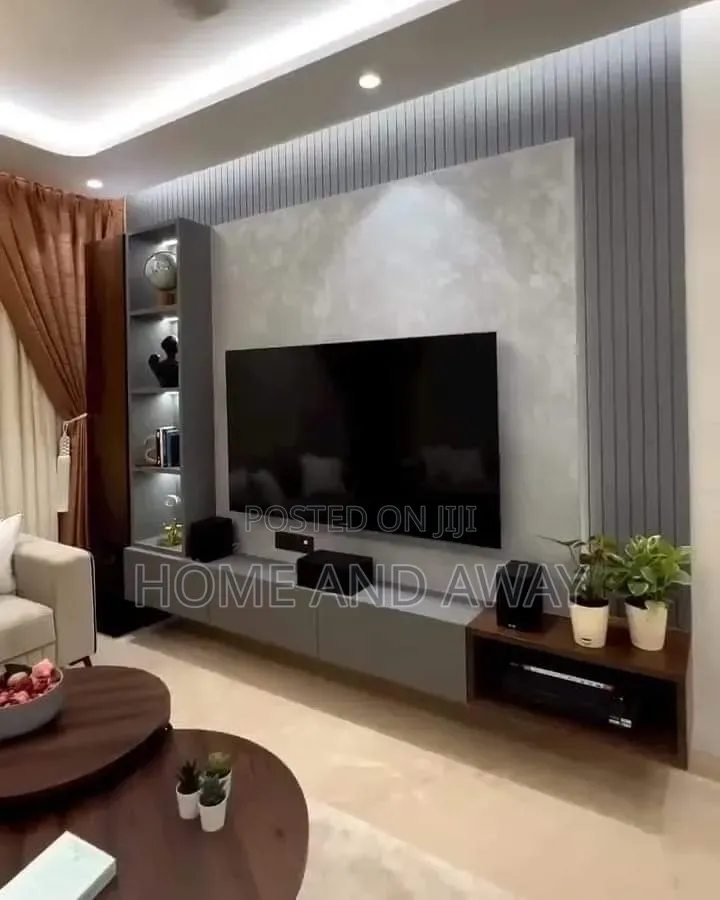 Wall Unit Tv Stands From 2,000,000/- In Any Customized Colour/Design
