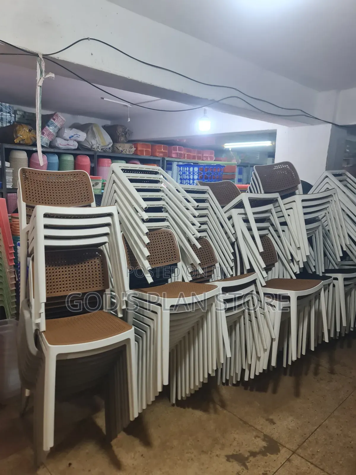 Mesh Back Armless Stackable Plastic Chairs Plastic Chairs