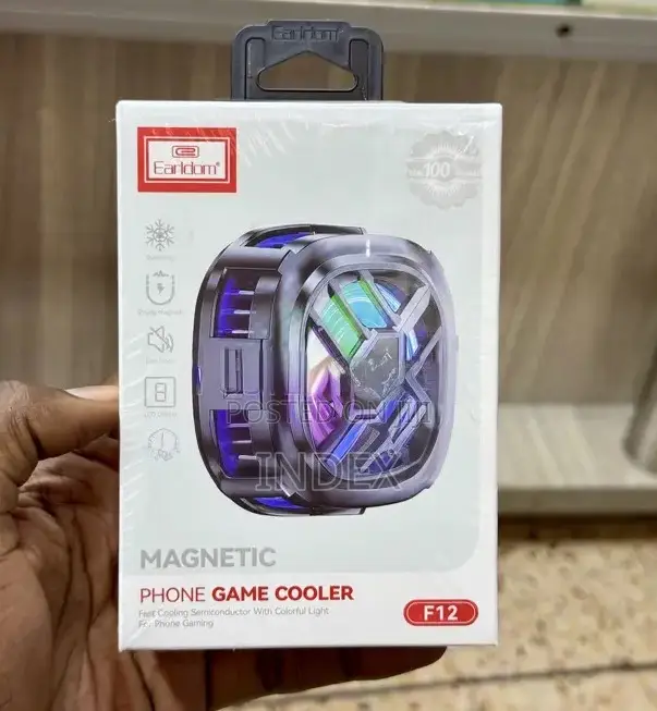 Earldom Magnetic Phone Game Cooler With RGB