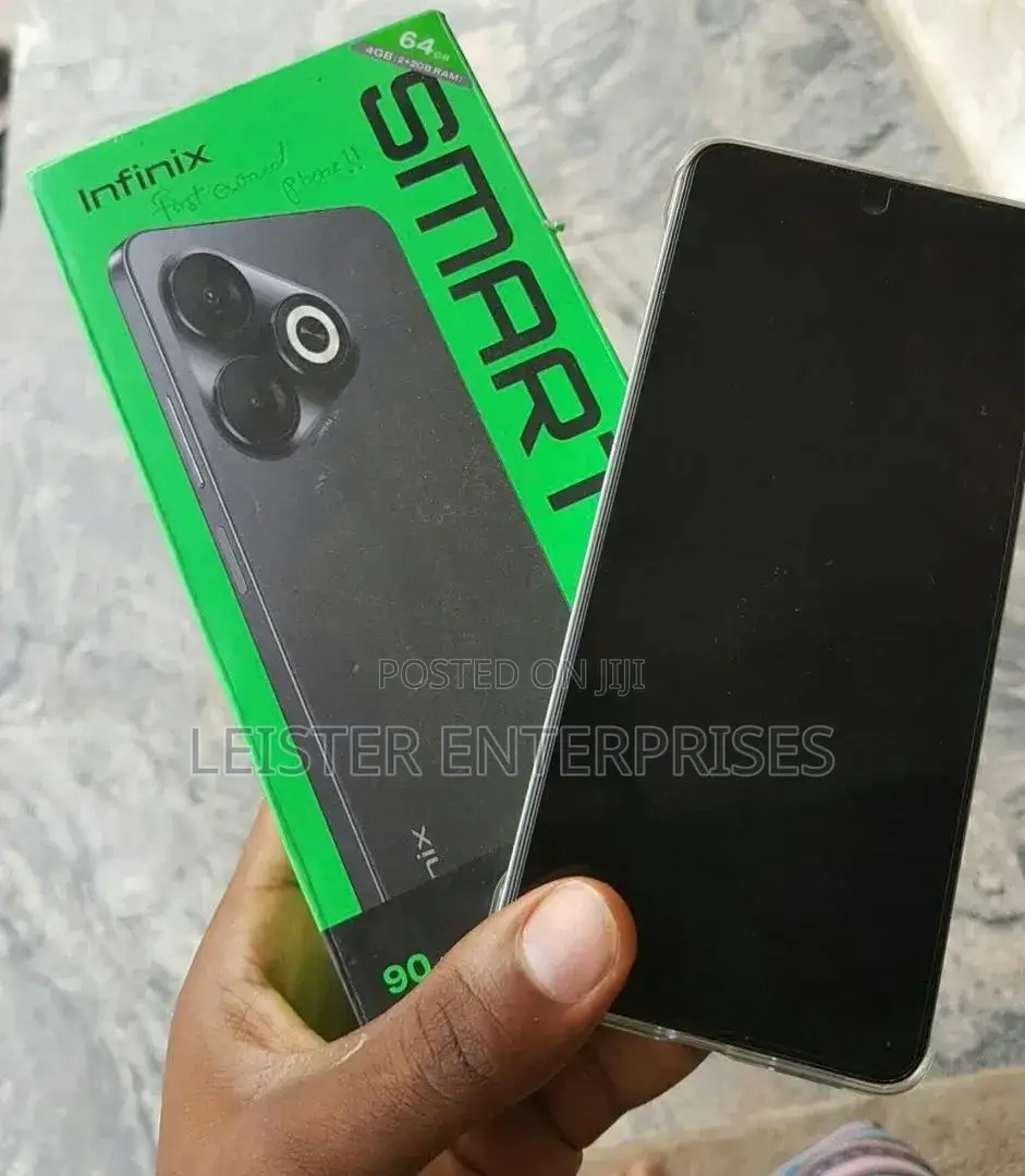 New Infinix Smart 10 HD 64 GB Black