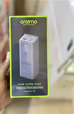 Oraimo Power Jet 130w Ultra Fast Laptop Powerbank (Power Bank)