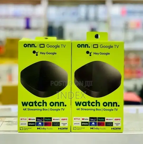 Onn Streaming Android Tv Box With Google Tv