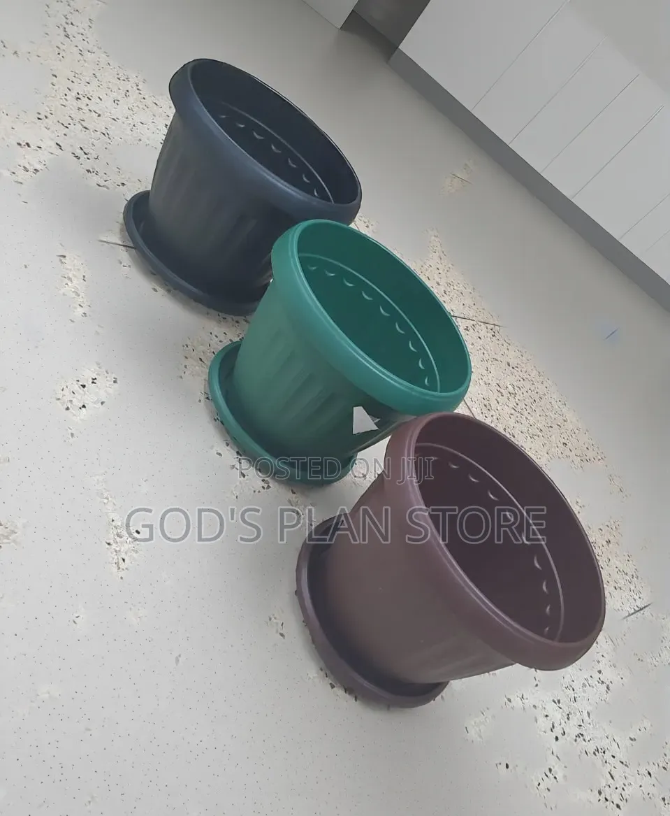Home Gardenia Plastic Flower Pots Plastic Flower Pots Round