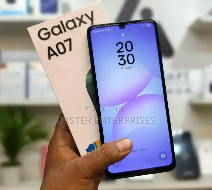 New Samsung Galaxy A07 128 GB Black