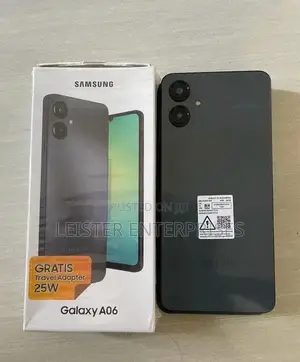 New Samsung Galaxy A06 128 GB Black