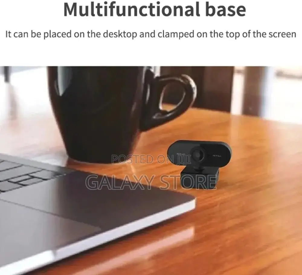 1080p Webcam Full Hd High Definition Built-in Microphone Usb Camera