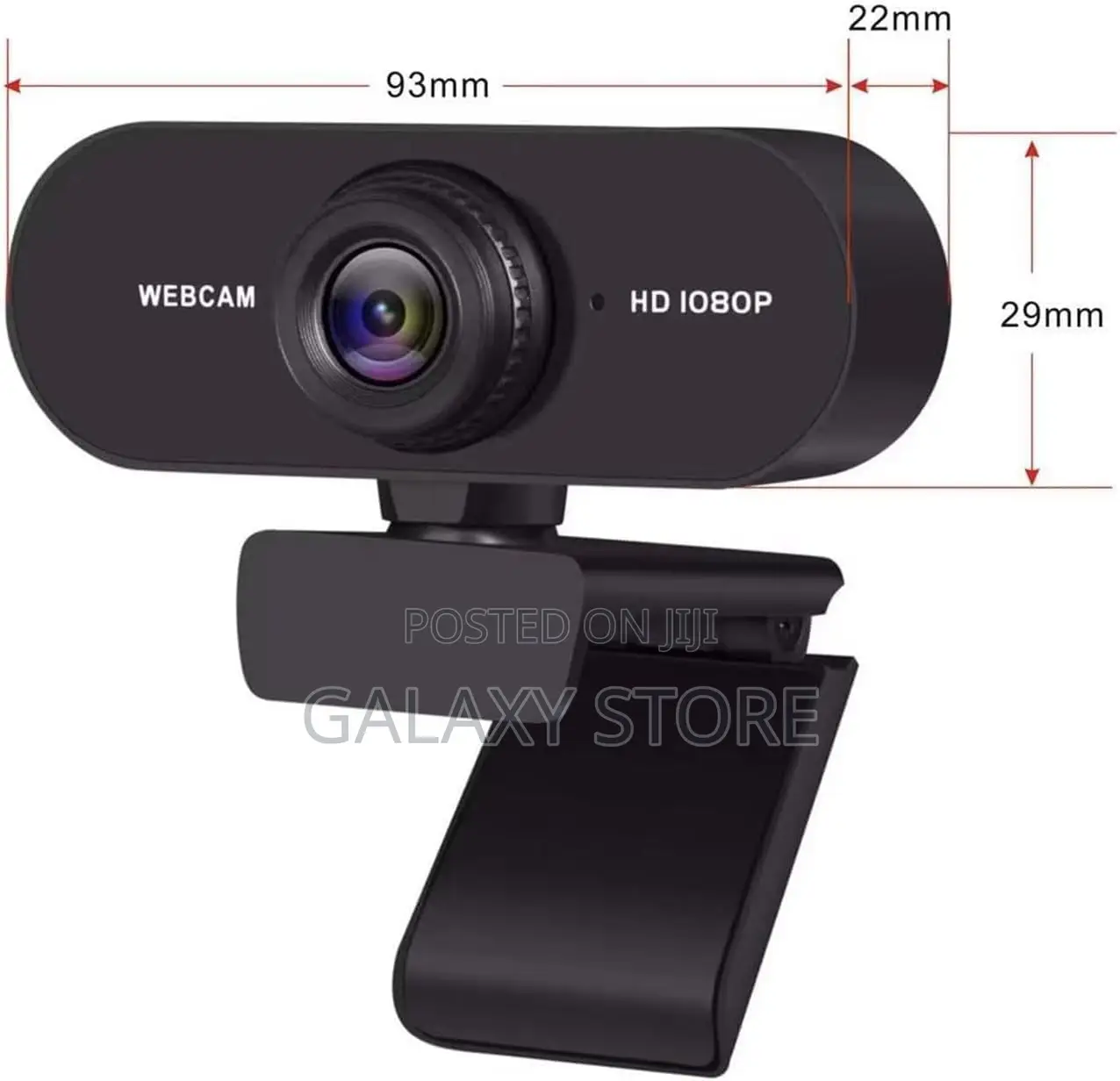 1080p Webcam Full Hd High Definition Built-in Microphone Usb Camera