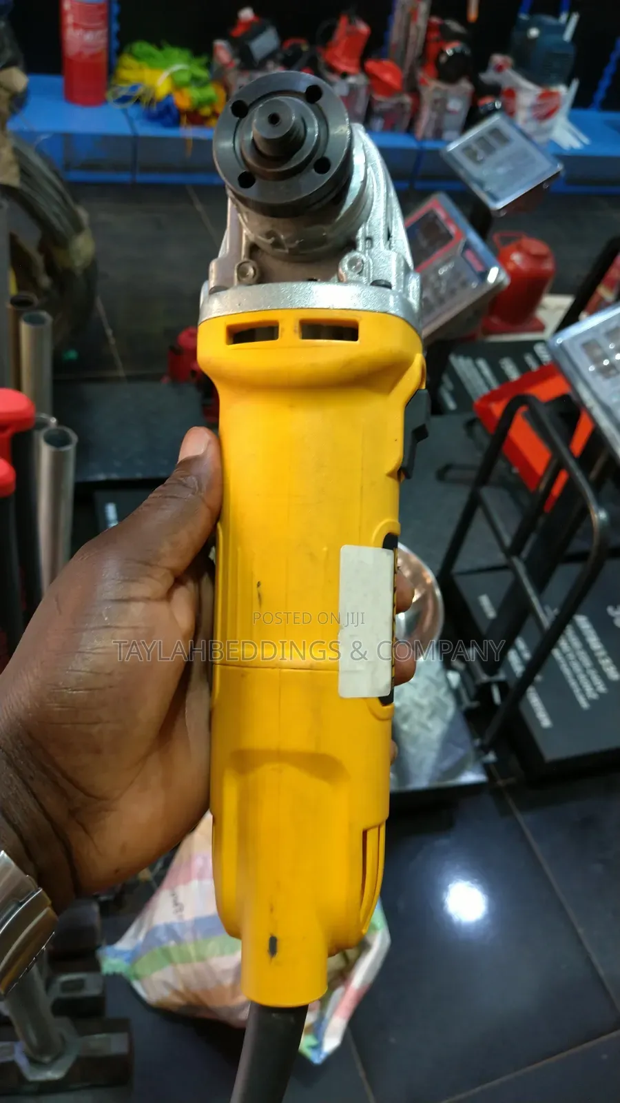 Dewalt Angle Grinder, One-Touch Guard