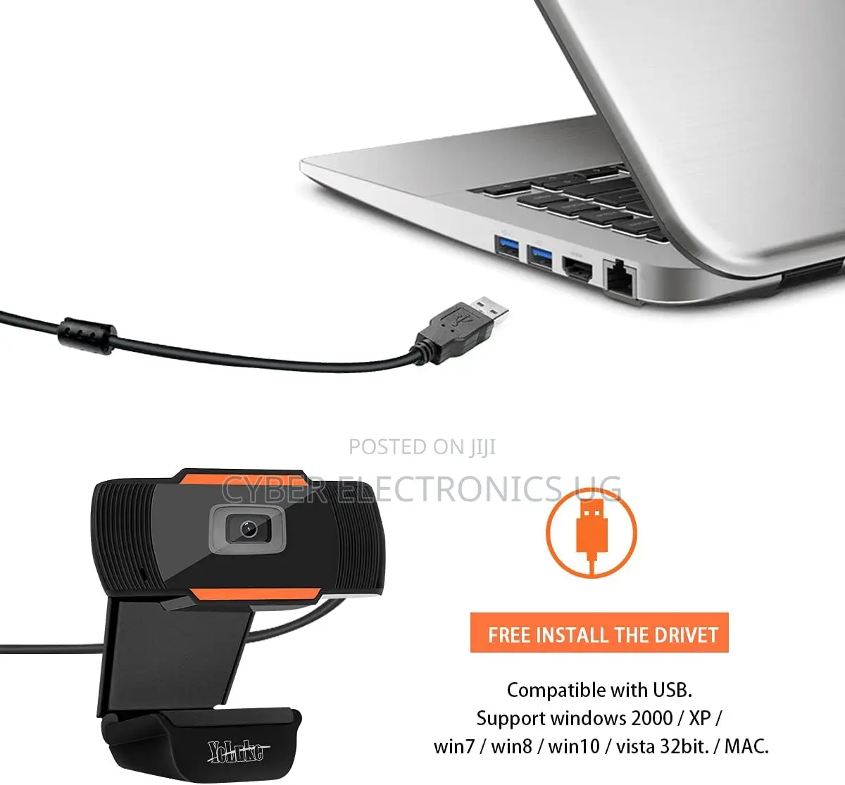 Web Camera 720p Pc Camera Usb Hd Webcam Video Record With Microphone