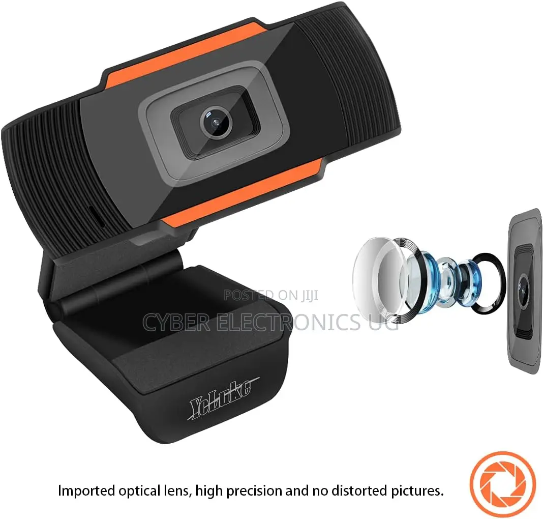Web Camera 720p Pc Camera Usb Hd Webcam Video Record With Microphone