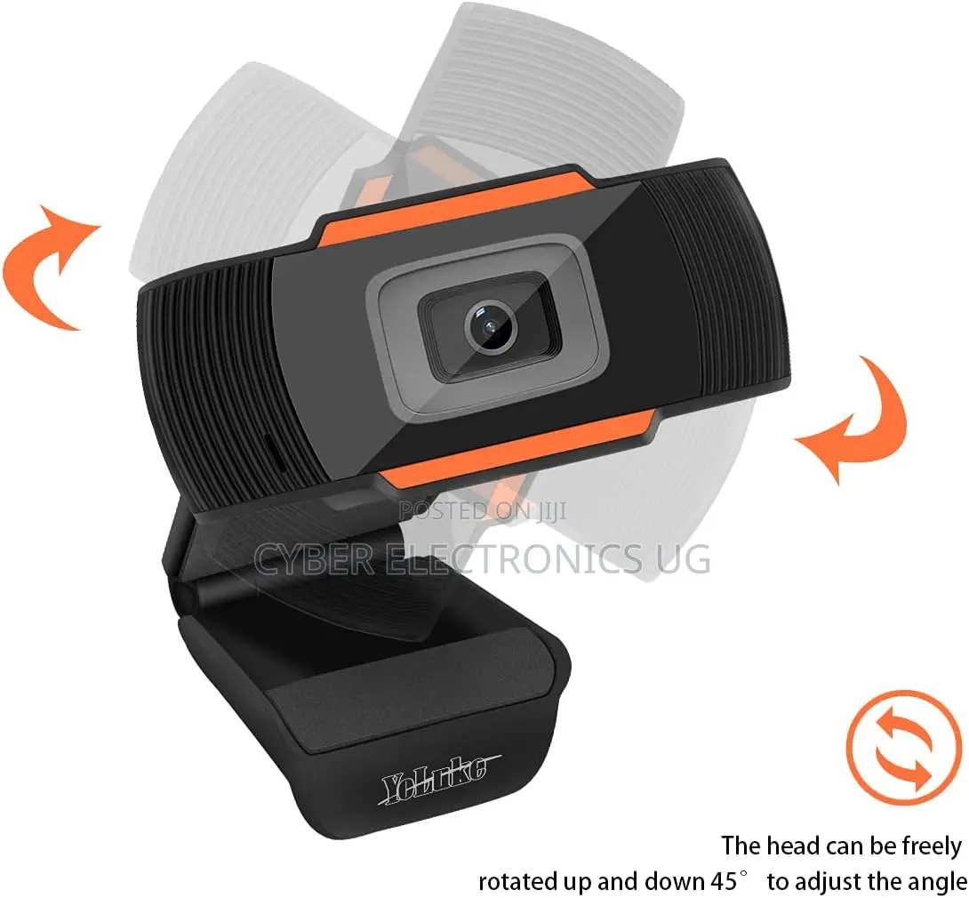 Web Camera 720p Pc Camera Usb Hd Webcam Video Record With Microphone