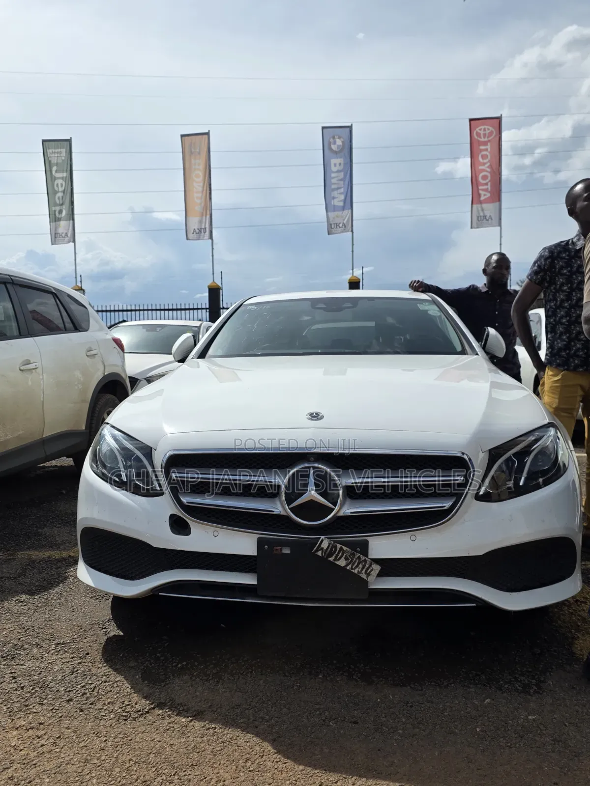 Mercedes-Benz E220 2017 White