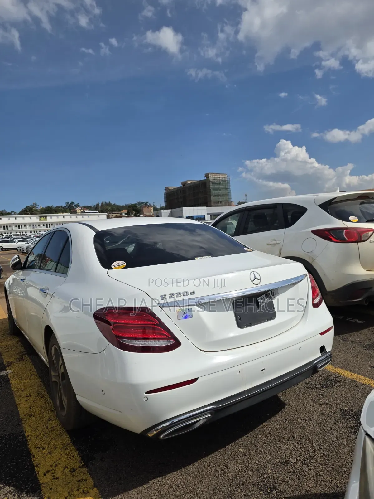 Mercedes-Benz E220 2017 White